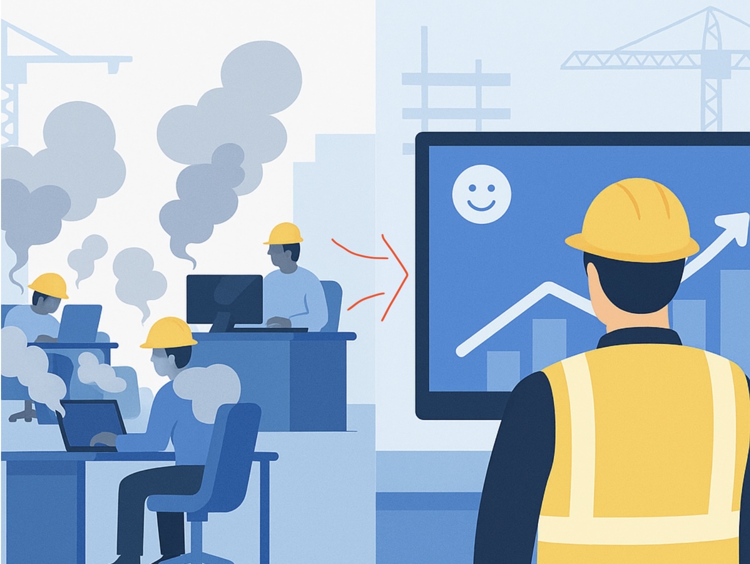 Assistant pour matériaux de construction